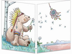 Sophie Turrel Folding Greetings Card -Dreamcatcher CT317