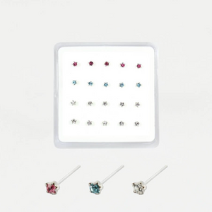 Sterling Silver Star Nose Stud