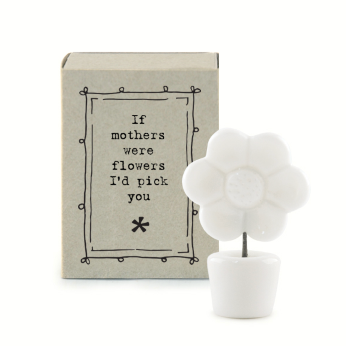East of India Matchbox Flower - "If Mothers Were Flowers....."