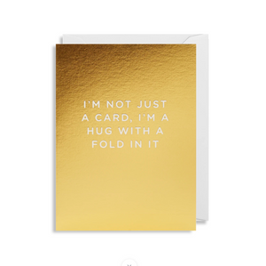 Greetings Card - Lagom Mini Card- I'm Not Just A Card I'm a Hug....