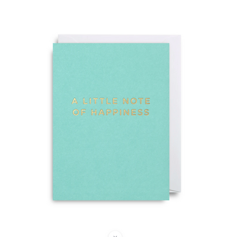 Greetings Card - Lagom Mini Card- A Little Card Of Happiness