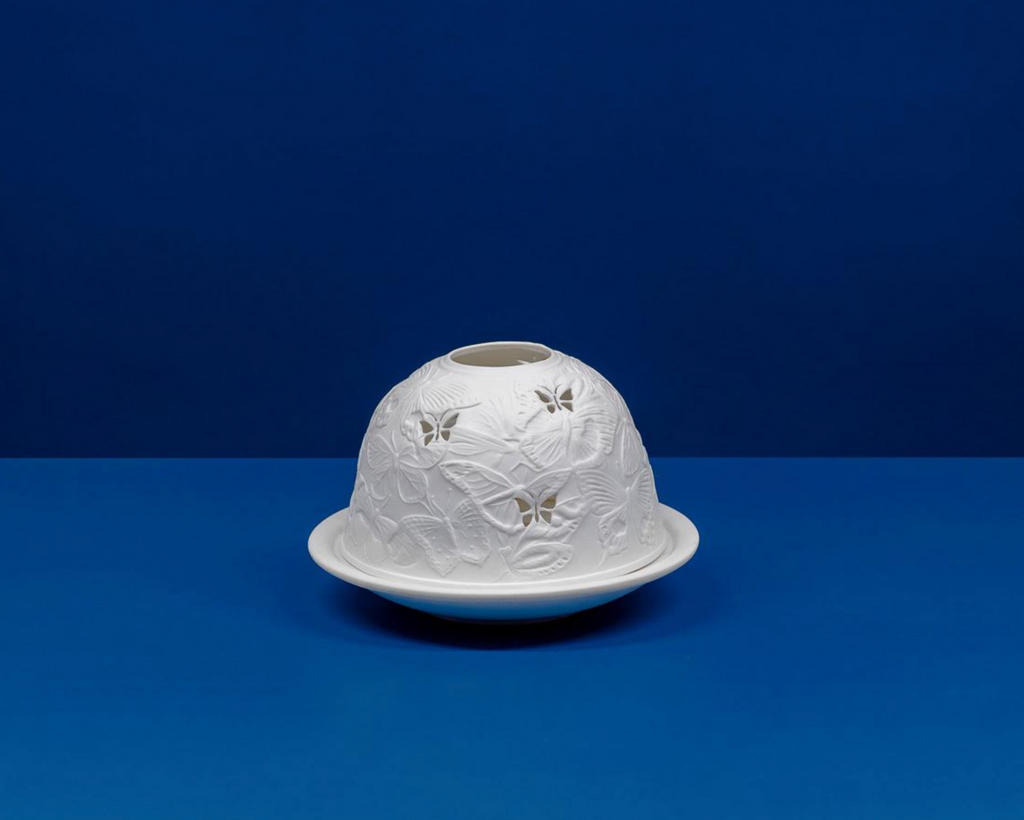 LightGlow Land of Butterflies Tealight Candle Holder mooch.....