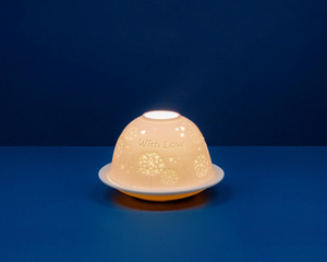 Light-Glow With Love Tealight Candle Holder