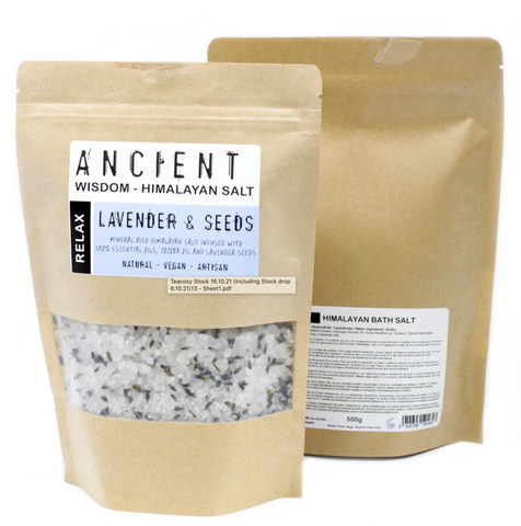 Himalayan Bath Salt Blend 500g - Relax