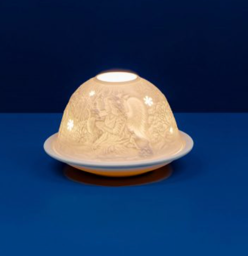 Light-Glow Forest Angels Tealight Candle Holder