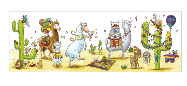 Sophie Turrel Folding Greetings Card - Fiesta CT310