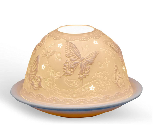 Light-Glow Butterfly Paradise Tealight Candle Holder