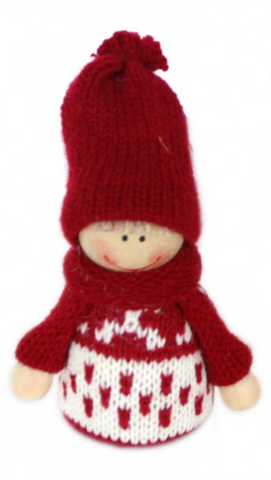 Christmas Boy or Girl Scandi Dolls Decoration