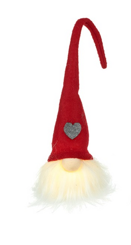 Gonk with LED Light Decoration - Red