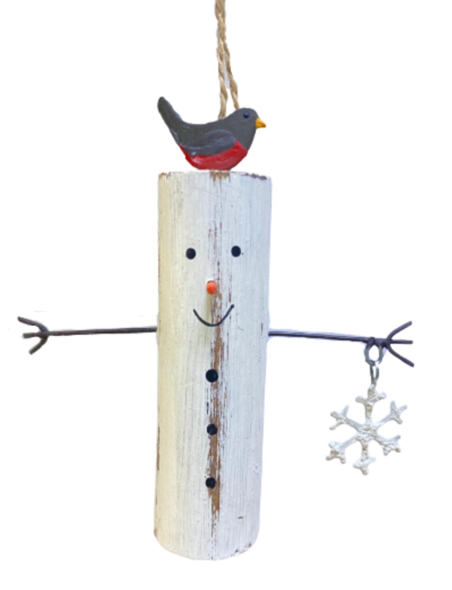 Shoeless Joe Christmas Decoration Hug Me Snowman