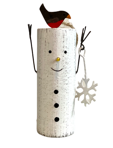 Shoeless Joe Christmas Decoration Hug Me Snowman