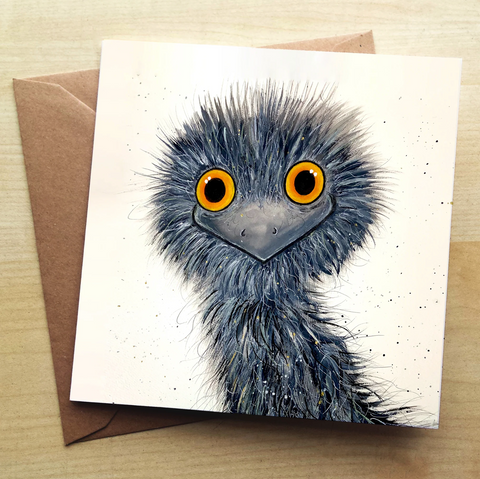 Greetings Card - I'm Watching You