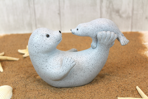 Seal and Baby Ornament